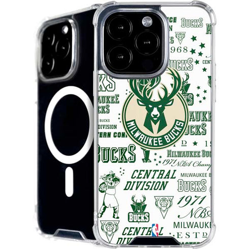 NBA Milwaukee Bucks Historic Blast New iPhone 16 Pro Max MagSafe Case