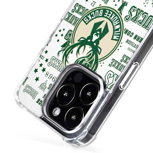 NBA Milwaukee Bucks Historic Blast New iPhone 16 Pro Max MagSafe Case