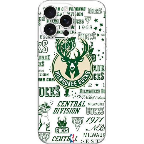 NBA Milwaukee Bucks Historic Blast New iPhone 16 Pro Max Skin