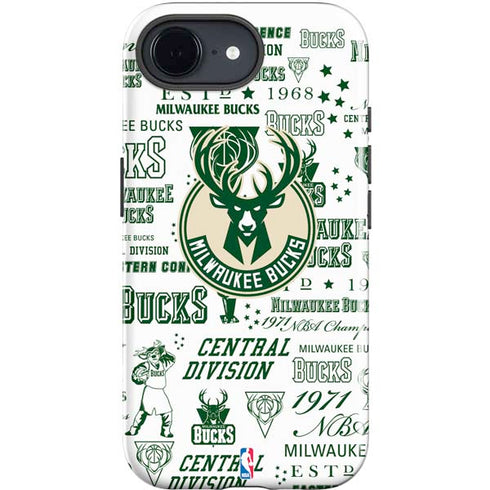 NBA Milwaukee Bucks Historic Blast New iPhone 16e Impact Case