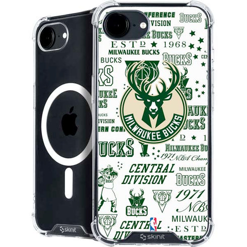 NBA Milwaukee Bucks Historic Blast New iPhone 16e MagSafe Case