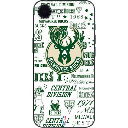 NBA Milwaukee Bucks Historic Blast New iPhone 16e Skin