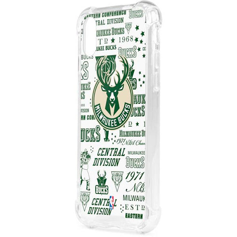 NBA Milwaukee Bucks Historic Blast New iPhone XS Clear Case
