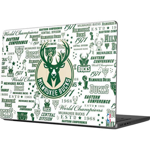 NBA Milwaukee Bucks Historic Blast New Apple MacBook Pro 14-inch Skin