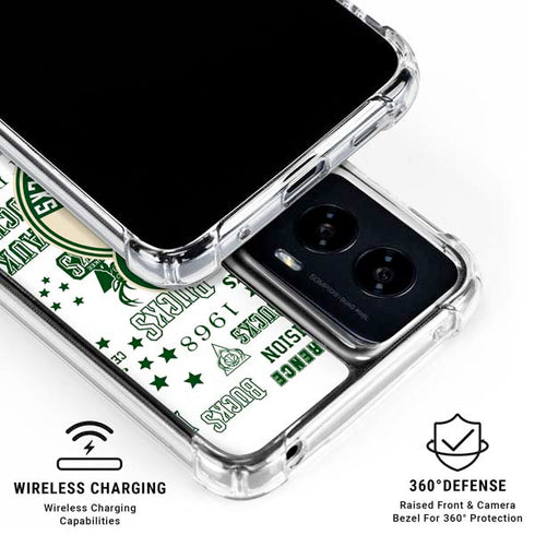 NBA Milwaukee Bucks Historic Blast New Moto G Power 5G (2024) Clear Case