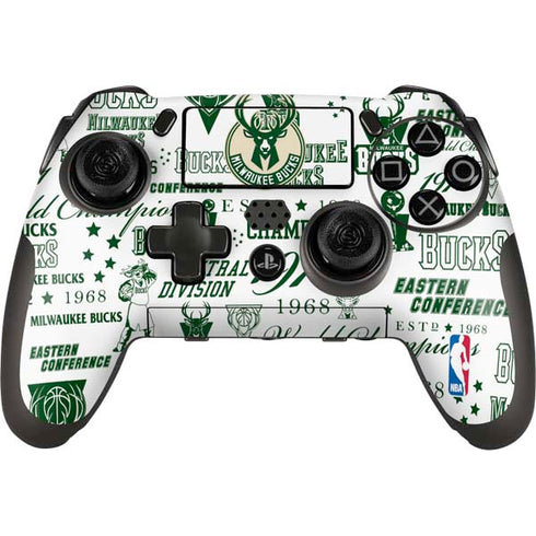 NBA Milwaukee Bucks Historic Blast New PlayStation Scuf Vantage 2 Controller Skin