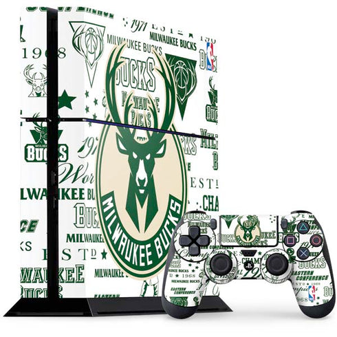 NBA Milwaukee Bucks Historic Blast New PlayStation PS4 Skins