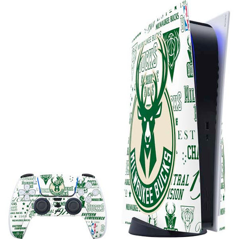 NBA Milwaukee Bucks Historic Blast New PlayStation PS5 Skins