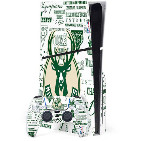 NBA Milwaukee Bucks Historic Blast New PlayStation PS5 Skins
