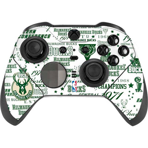 NBA Milwaukee Bucks Historic Blast New Xbox Elite Wireless Controller Series 2 Skin