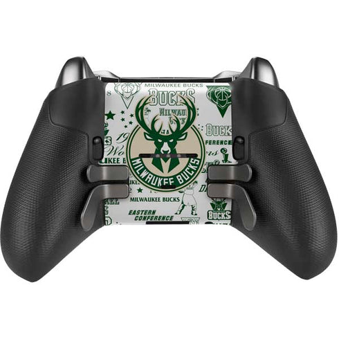 NBA Milwaukee Bucks Historic Blast New Xbox Elite Wireless Controller Series 2 Skin