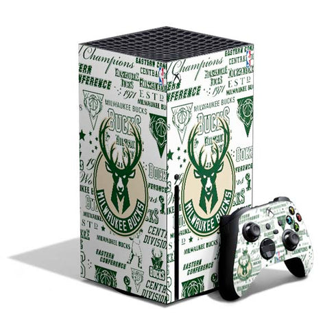 NBA Milwaukee Bucks Historic Blast New Xbox Series X Skins