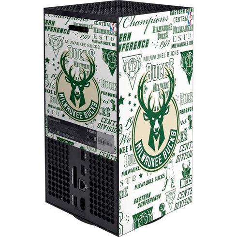 NBA Milwaukee Bucks Historic Blast New Xbox Series X Bundle Skin