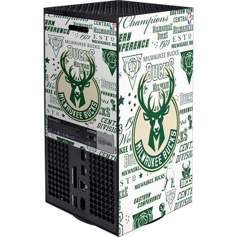 NBA Milwaukee Bucks Historic Blast New XBox Series X Digital Edition Bundle Skin