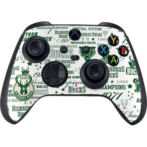 NBA Milwaukee Bucks Historic Blast New XBox Series X Digital Edition Bundle Skin