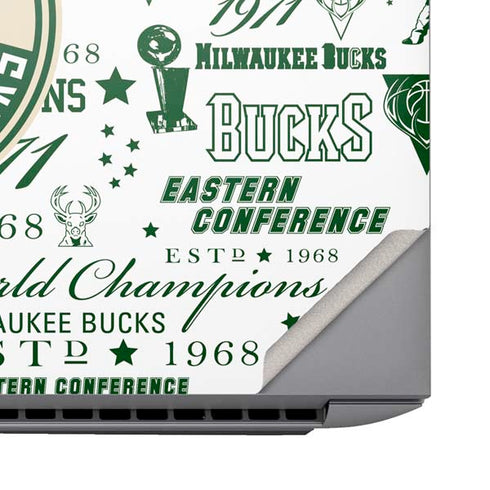 NBA Milwaukee Bucks Historic Blast New HP ZBook Fury 16 G10 Skin