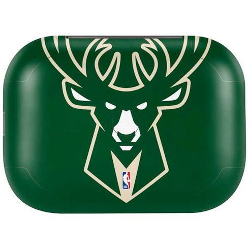 NBA Milwaukee Bucks Large Logo Amazon Echo Buds Skin