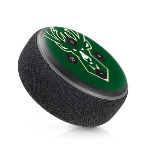 NBA Milwaukee Bucks Large Logo Amazon Echo Dot Skin