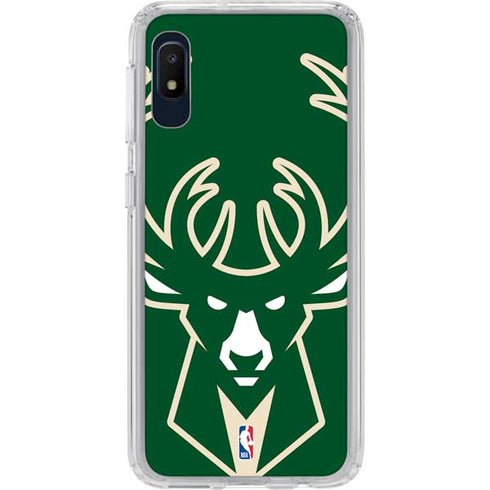 NBA Milwaukee Bucks Large Logo Galaxy Cases