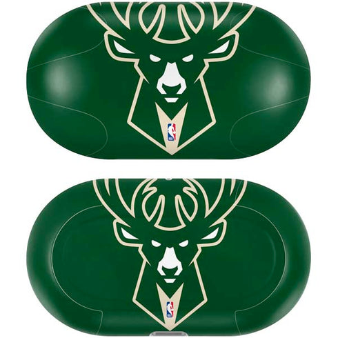 NBA Milwaukee Bucks Large Logo Galaxy Buds Plus Skin