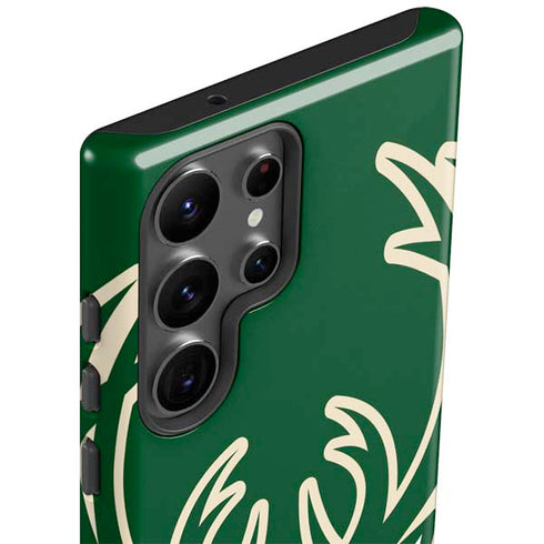 NBA Milwaukee Bucks Large Logo Galaxy S23 Ultra Pro Case