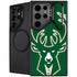 NBA Milwaukee Bucks Large Logo Galaxy Cases