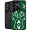 NBA Milwaukee Bucks Large Logo Galaxy S25 FE Kickstand Case