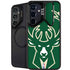 NBA Milwaukee Bucks Large Logo Galaxy S25 FE Kickstand Case