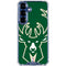 NBA Milwaukee Bucks Large Logo Galaxy S25 Plus Clear Case