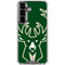 NBA Milwaukee Bucks Large Logo Galaxy S26 Clear Case