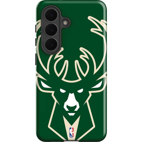 NBA Milwaukee Bucks Large Logo Galaxy S26 Plus Impact Case