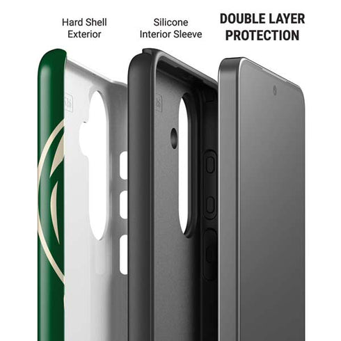 NBA Milwaukee Bucks Large Logo Galaxy S26 Plus Impact Case