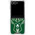 NBA Milwaukee Bucks Large Logo Galaxy Z Flip7 Clear Case