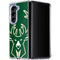 NBA Milwaukee Bucks Large Logo Galaxy Z Fold5 5G Clear Case