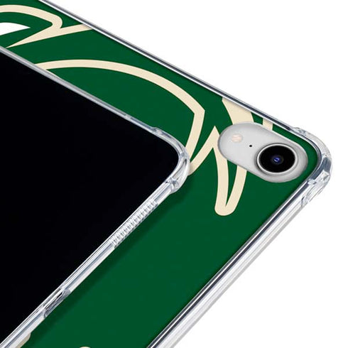 NBA Milwaukee Bucks Large Logo iPad 11th Gen (2025) Clear Case