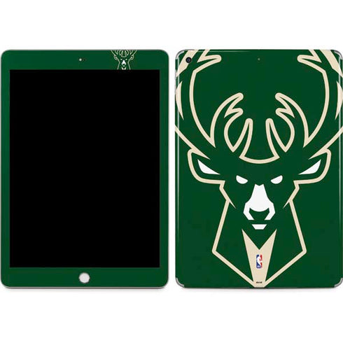 NBA Milwaukee Bucks Large Logo Apple iPad Skin
