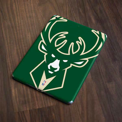NBA Milwaukee Bucks Large Logo Apple iPad Skin
