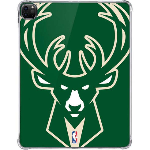NBA Milwaukee Bucks Large Logo iPad Pro 11in (2024) Clear Case