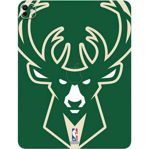 NBA Milwaukee Bucks Large Logo iPad Pro 13in M4 (2024) Skin
