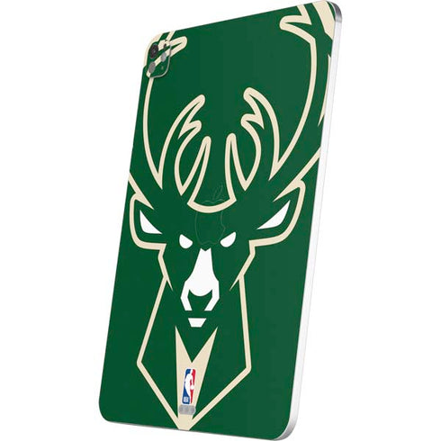 NBA Milwaukee Bucks Large Logo iPad Pro 13in M4 (2024) Skin