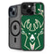 NBA Milwaukee Bucks Large Logo iPhone 14 Plus Kickstand Case