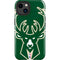 NBA Milwaukee Bucks Large Logo iPhone 15 Impact Case