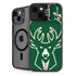 NBA Milwaukee Bucks Large Logo iPhone 15 Kickstand Case