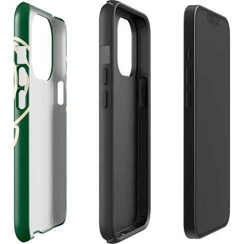 NBA Milwaukee Bucks Large Logo iPhone 15 Pro Impact Case