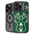 NBA Milwaukee Bucks Large Logo iPhone 15 Pro Max Kickstand Case