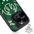 NBA Milwaukee Bucks Large Logo iPhone 15 Pro Max Kickstand Case