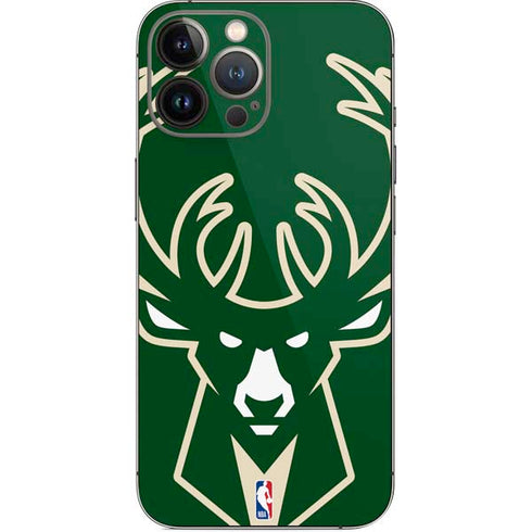 NBA Milwaukee Bucks Large Logo iPhone 15 Pro Max Skin