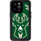 NBA Milwaukee Bucks Large Logo iPhone 15 Pro Waterproof Case