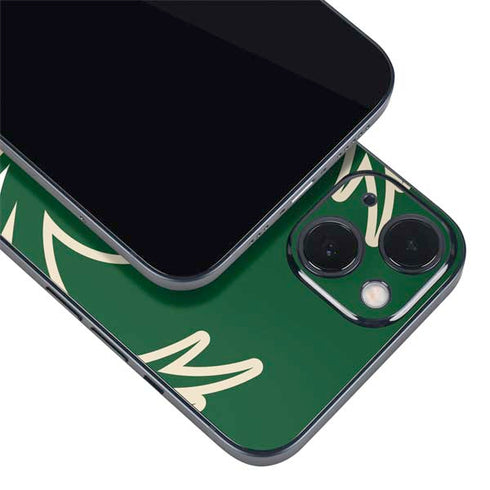 NBA Milwaukee Bucks Large Logo iPhone 15 Skin