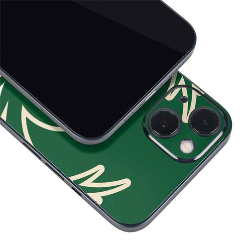 NBA Milwaukee Bucks Large Logo iPhone 15 Skin